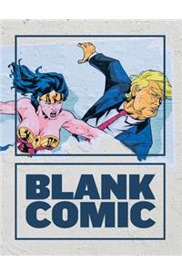 Draw Your Own Comic Book - blank comic book page layouts for kids and adults