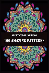 Adult Coloring Book 100 Amazing Patterns
