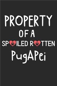 Property Of A Spoiled Rotten PugAPei