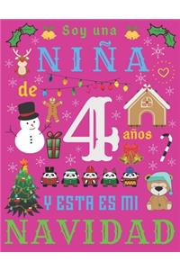 Soy una niña de 4 años y esta es mi Navidad
