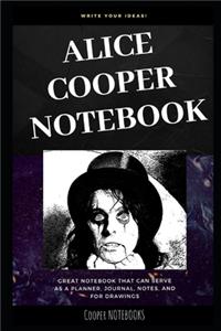 Alice Cooper Notebook