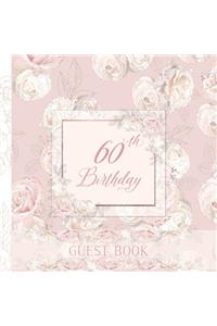 60th Birthday Guest Book