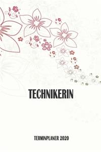 Technikerin - Terminplaner 2020