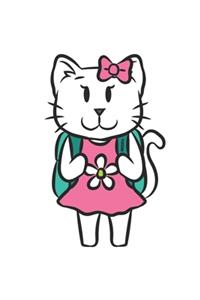 School Cat Notebook