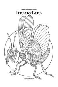 Livre de coloriage pour adultes Insectes 1 & 2