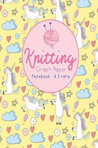 Knitting Graph Paper Notebook - 4