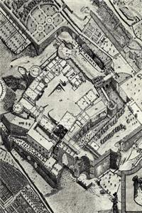Historic Map of Heidelberg Castle in Germany Journal