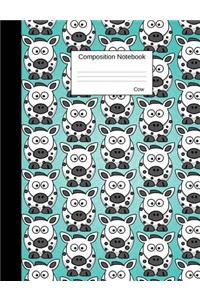 Cow Composition Notebook