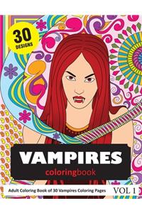 Vampires Coloring Book