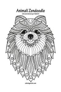 Animali Zendoodle Libro da Colorare per Adulti 3