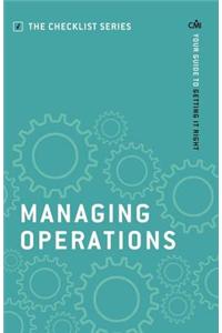 Managing Operations
