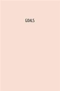 Goals Journal