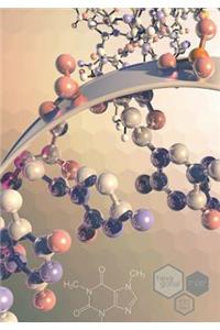 Notebook for Organic Chemistry and Biochemistry - Hexagonal - 7 X 10 - 110 Pages