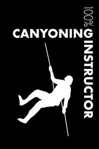 Canyoning Instructor Notebook
