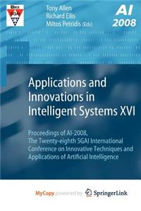 Applications and Innovations in Intelligent Systems XVI