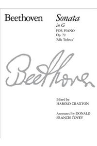 Piano Sonata in G (Alla Tedesca), Op. 79