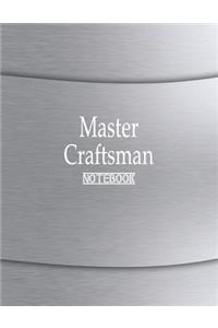 Master Craftsman Notebook: 1/4 Inch Cross Grid Graph Ruled