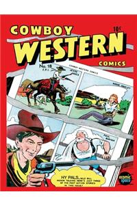 Cowboy Western Comics #18