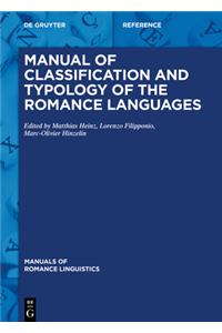 Manual of Classification and Typology of the Romance Languages