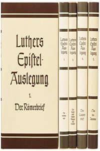 D. Martin Luthers Epistelauslegung