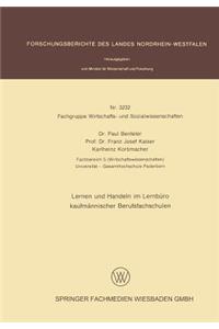 Lernen Und Handeln Im Lernbüro Kaufmännischer Berufsfachschulen
