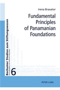 Fundamental Principles of Panamanian Foundations