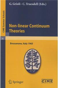Non-Linear Continuum Theories