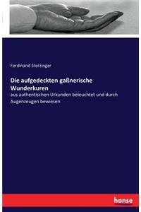 Die aufgedeckten gaßnerische Wunderkuren