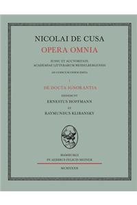 Nicolai de Cusa Opera omnia / Nicolai de Cusa Opera omnia. Volumen I.