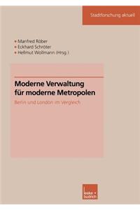 Moderne Verwaltung Für Moderne Metropolen