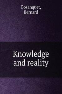 Knowledge and reality