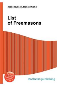 List of Freemasons