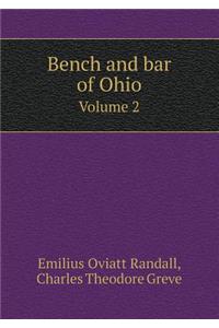 Bench and Bar of Ohio Volume 2