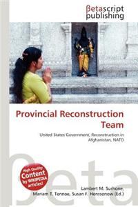 Provincial Reconstruction Team