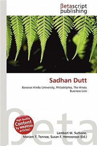 Sadhan Dutt