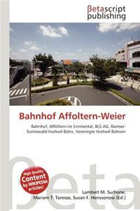 Bahnhof Affoltern-Weier