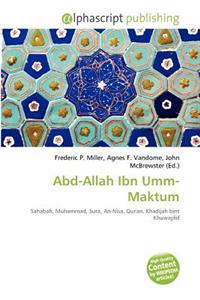 Abd-Allah Ibn Umm-Maktum