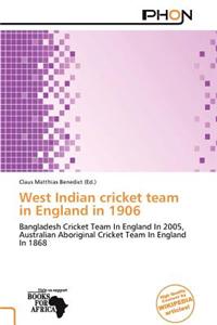 West Indian Cricket Team in England in 1906
