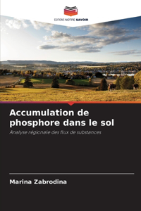 Accumulation de phosphore dans le sol