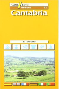 Cantabria Tourist Map 1:150, 000