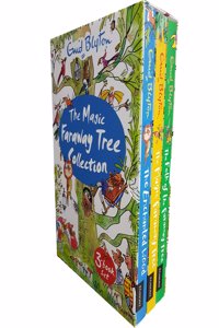Enid Blyton The Magic Faraway Tree Collection 3 Books Box Set Pack (The Enchanted Wood, The Magic Faraway Tree, The Folk of the Faraway Tree)