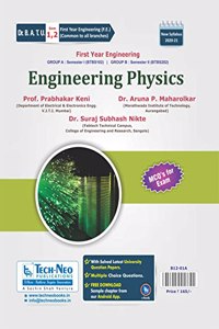 Engineering Physics For Sem 1 and Sem 2 BATU Course Code : BTBS102, BTBS202