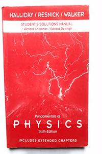 Fundamental Of Physics: Students Solution Manual,6E