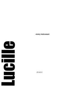 lucille: -every instrument