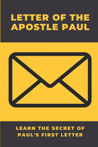 Letter Of The Apostle Paul