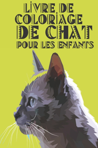 Lİvre de Colorİage de Chat Pour Les Enfants
