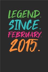 Legend Since February 2015