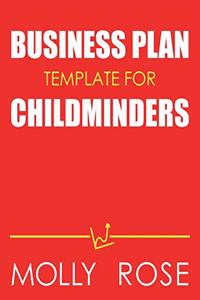Business Plan Template For Childminders