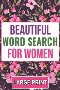 Beautiful Word Search For Women