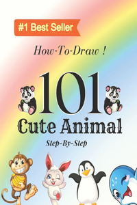 How to draw 101 cute animals Step by step